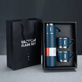 KIT GARRAFA E XÍCARAS TÉRMICAS VACUUM FLASK 500ML